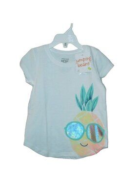 Jumping Beans Toddler Softest Tee Pineapple Heart Size 3T